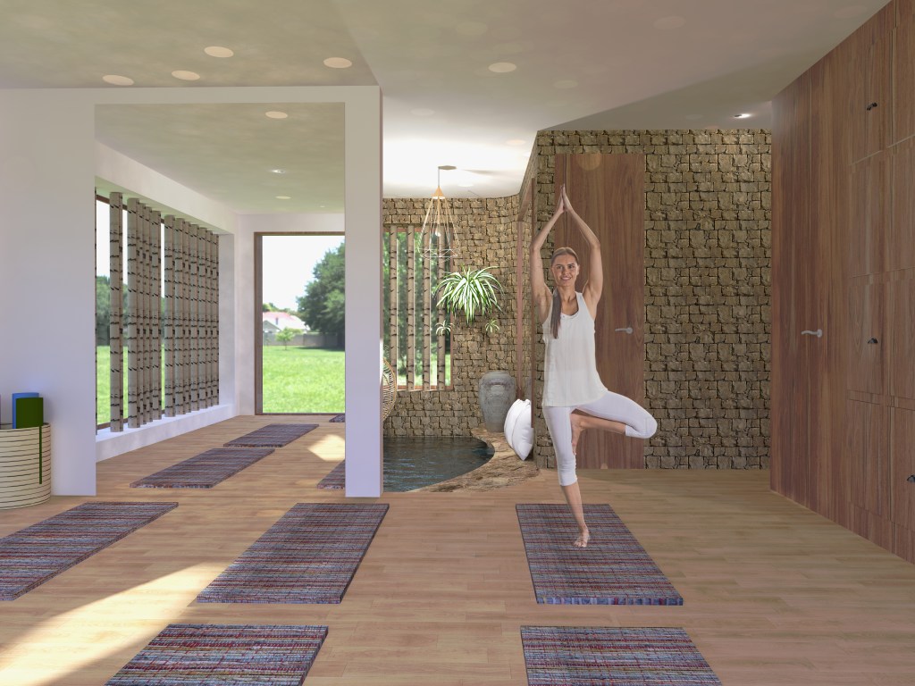 Salle de Yoga